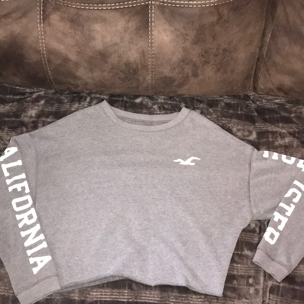 Gray Hollister Sweatshirt